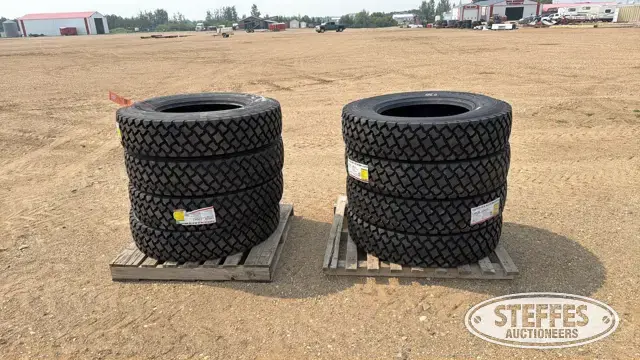 (8) Longmarch 11R24.5 tires