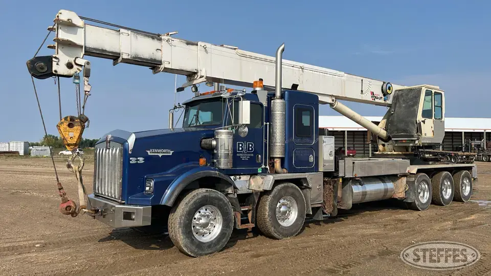 Weldco Hydra-Lift WHC40TC97 on 2006 Kenworth T800B Hyd. Truck Crane