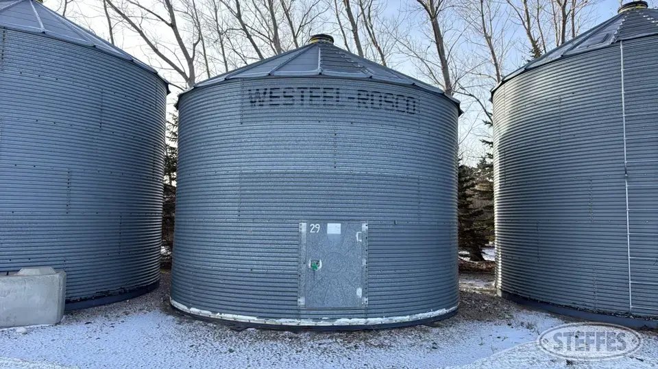 Westeel-Rosco grain bin