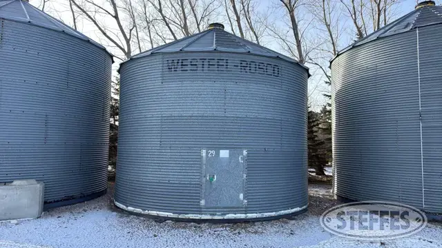 Westeel-Rosco grain bin