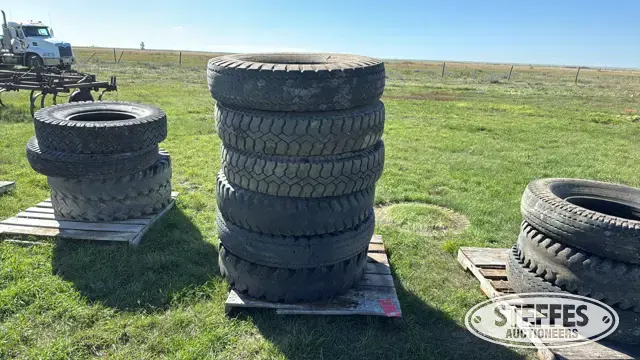 (6) 10.00-20 tires