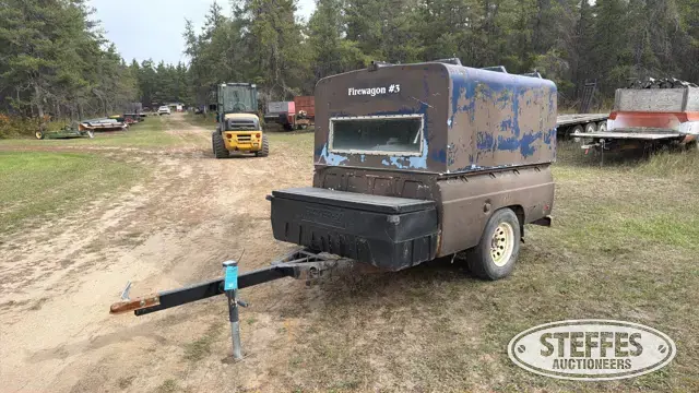 Shop-built single axle utility trailer