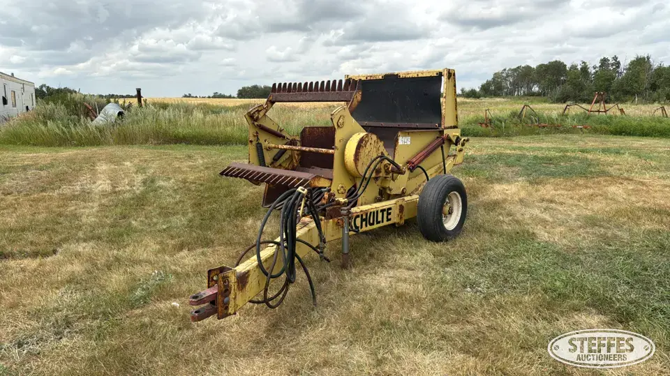 Schulte rotary rock picker