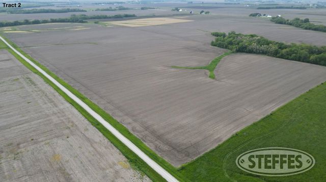 Lee County, IA Land Auction - 124.58 Surveyed Acres, 3 Tracts - SOLD!!