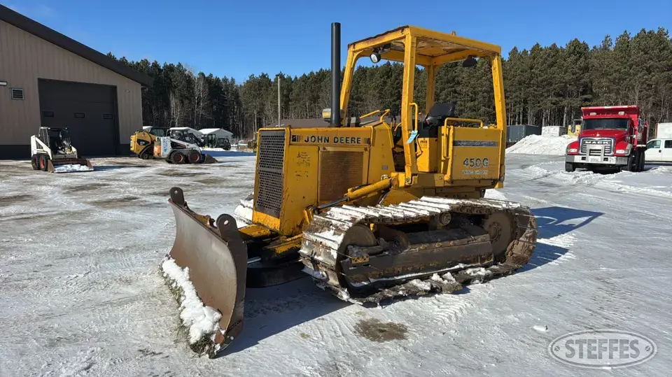 1992 John Deere 450G Long Track Dozer