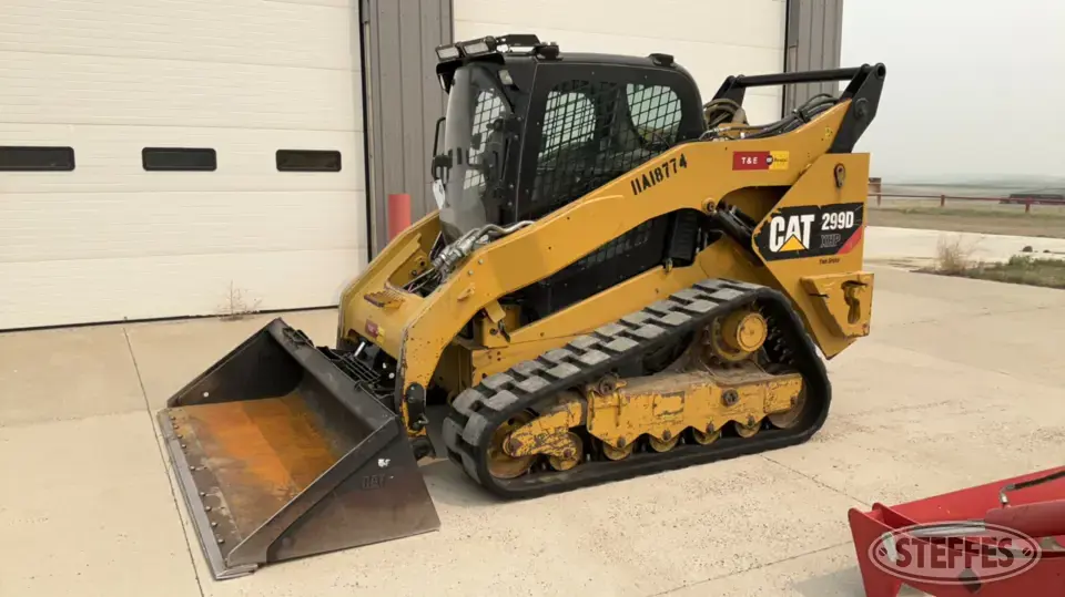 2012 Caterpillar 299DXHP Tracked Skid Steer