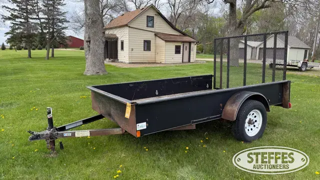 2006 DCT single axle utility trailer