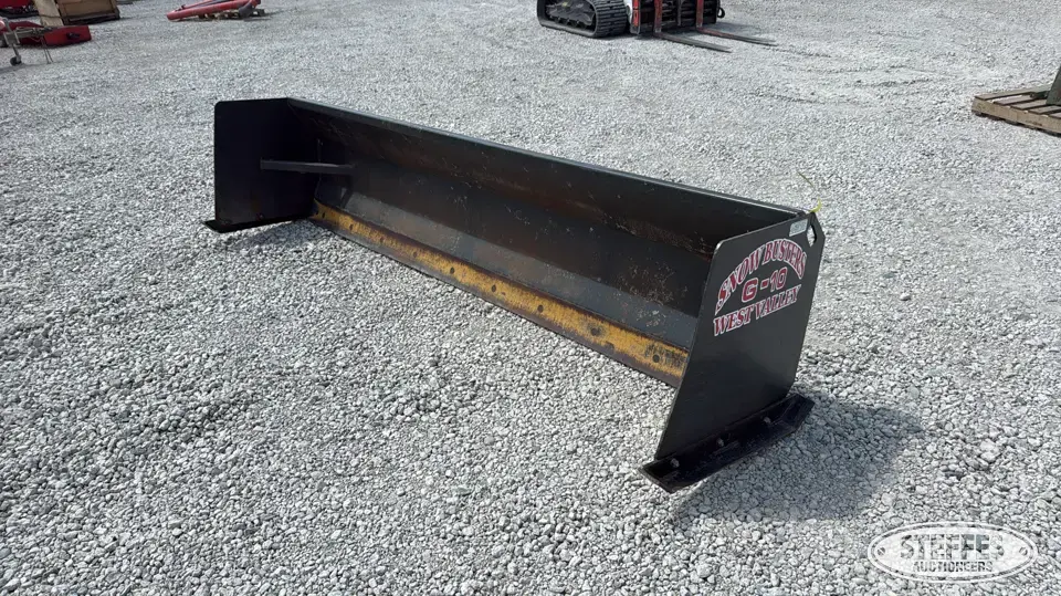 2021 Industrias America G-10 Skid Steer Snow Pushers and Snowblower