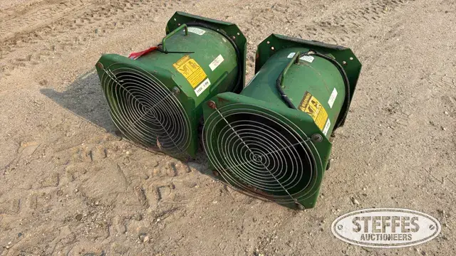 (2) Sukup axial fans
