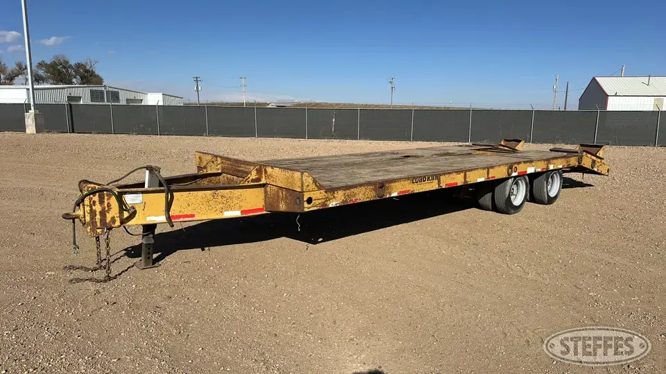 2000 Load King 202 LT Flatbed Trailer