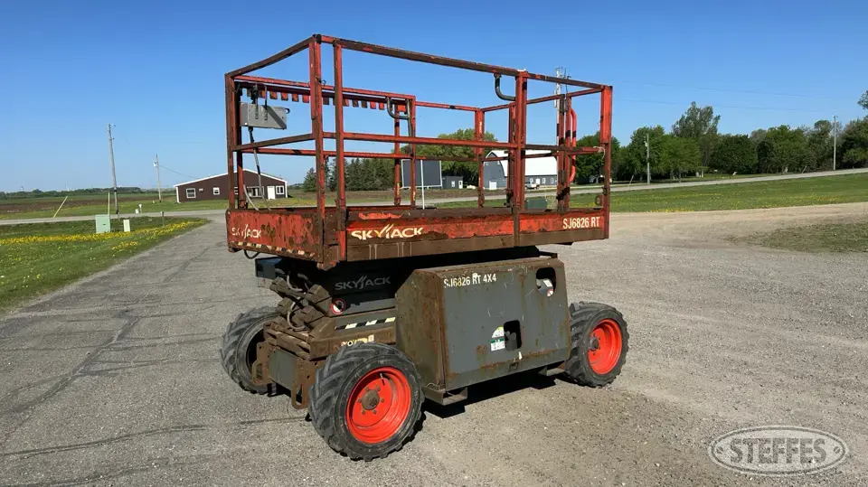 2018 Skyjack SJ6826 RT Scissor Lift