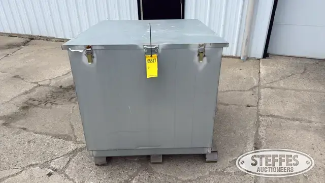 Steel lock box
