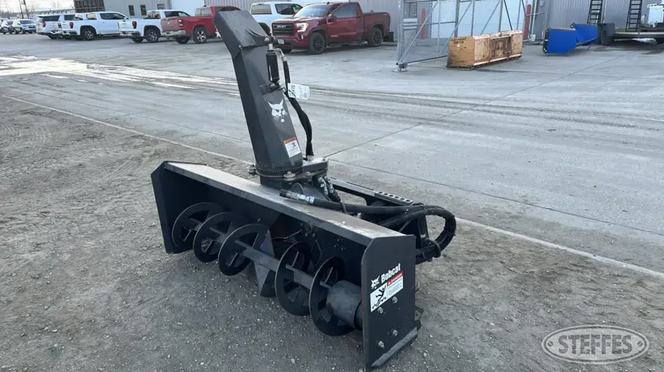 Bobcat SB200 Skid Steer Snow Pushers and Snowblower