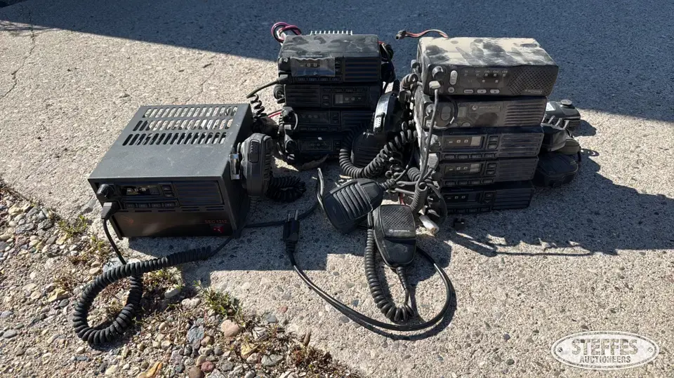 (9) 2-way radios Business Band Radio