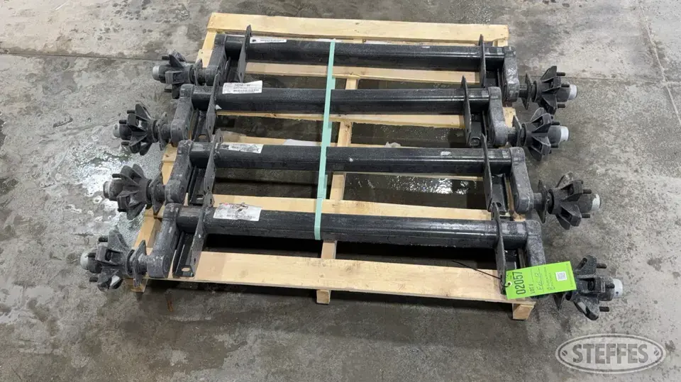 (4) Dexter trailer axles Truck-Trailer Part