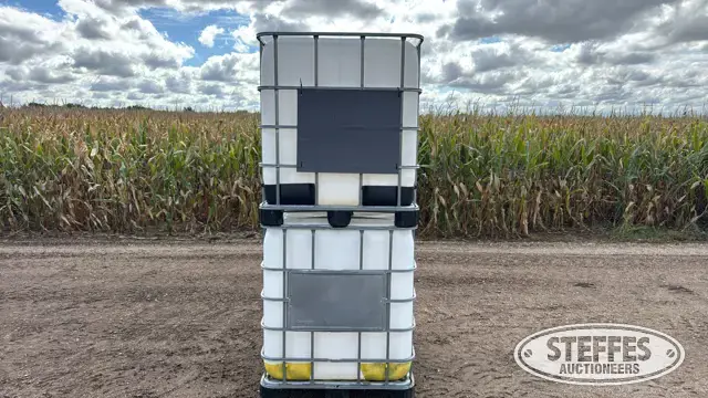 (2) 250 gal. chemical totes