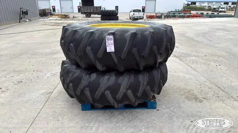 (2) 18.4-34 tires Tractor-Implement Tire