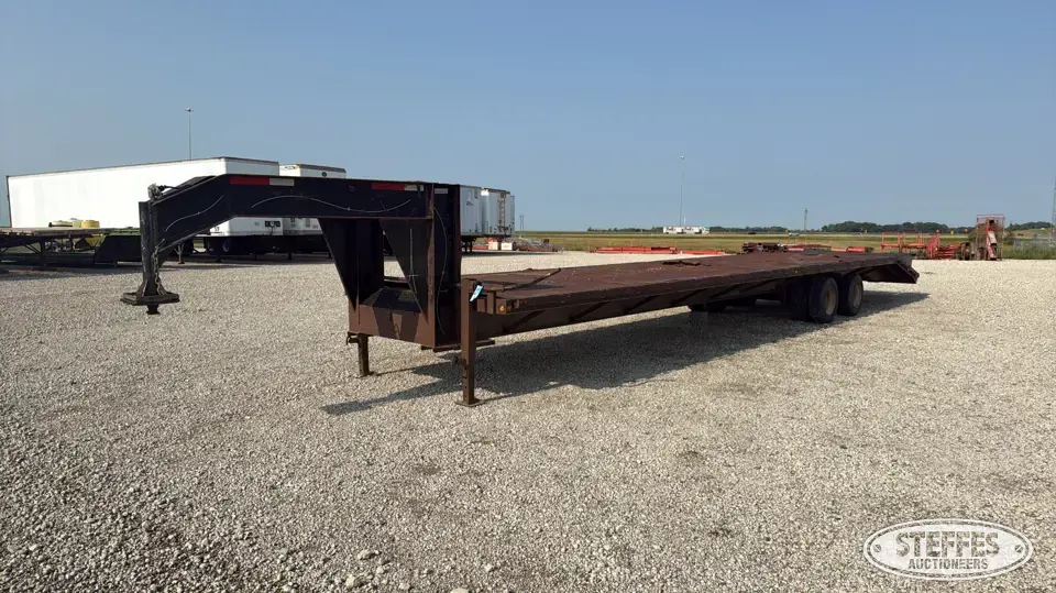 2008 ABU Trailers Inc. Flatbed Trailer