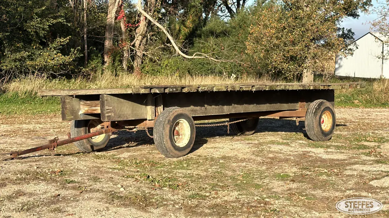Hay rack Bale Transportation | Steffes Group