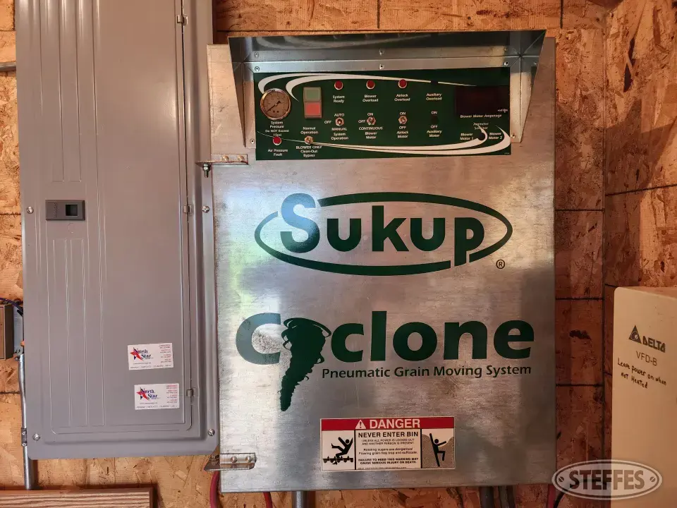 2009 Sukup Cyclone Pneumatic Grain Equipment
