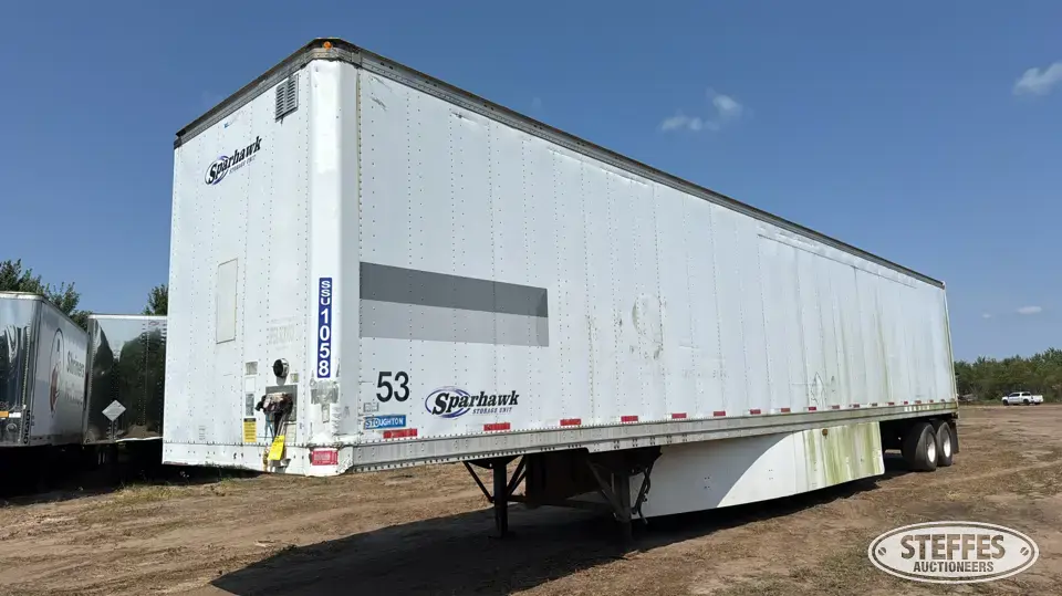 2007 Stoughton AVW-535T-S-C-AR Van Trailer