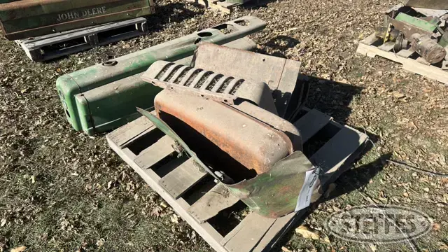 John Deere antique tractor parts to include: