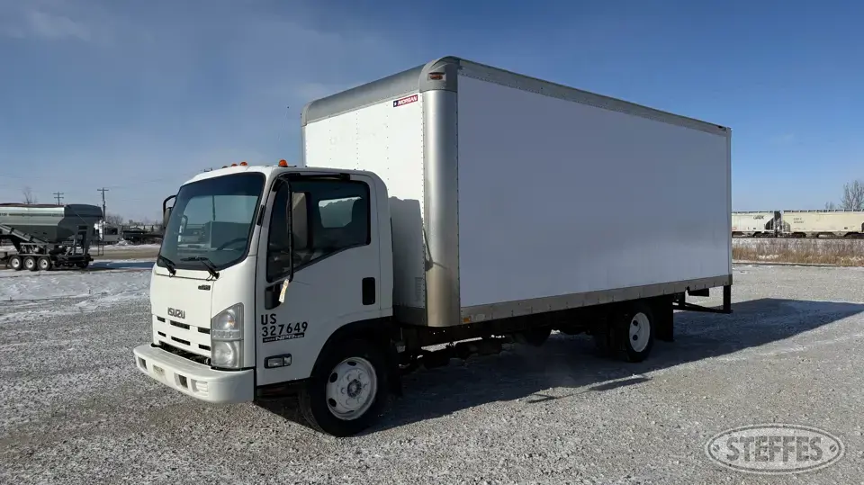 2014 Isuzu NPRHD Single Axle Boxed Truck