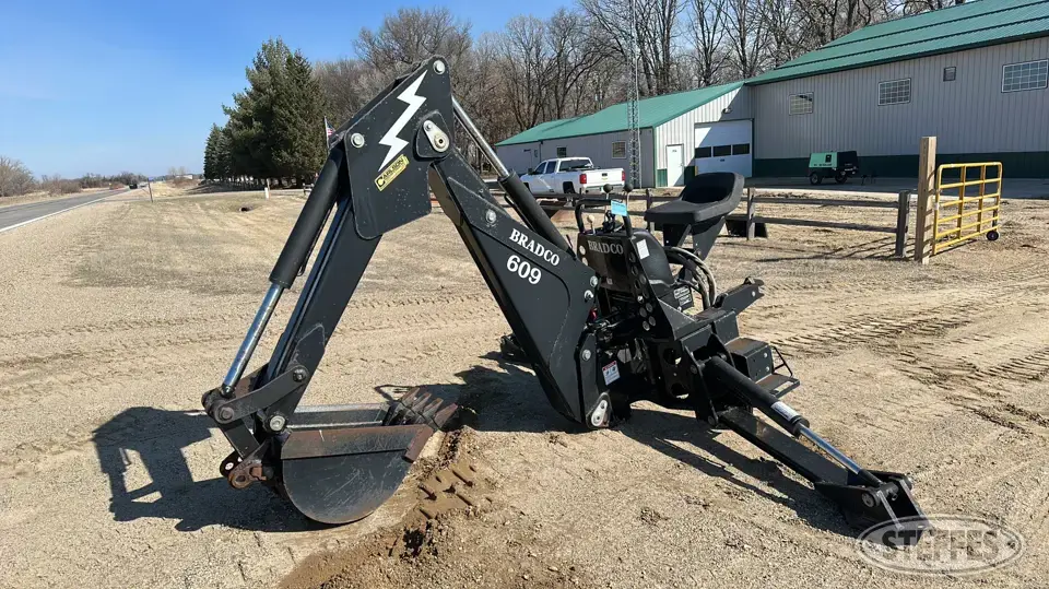 Bradco 8609X Skid Steer Backhoe