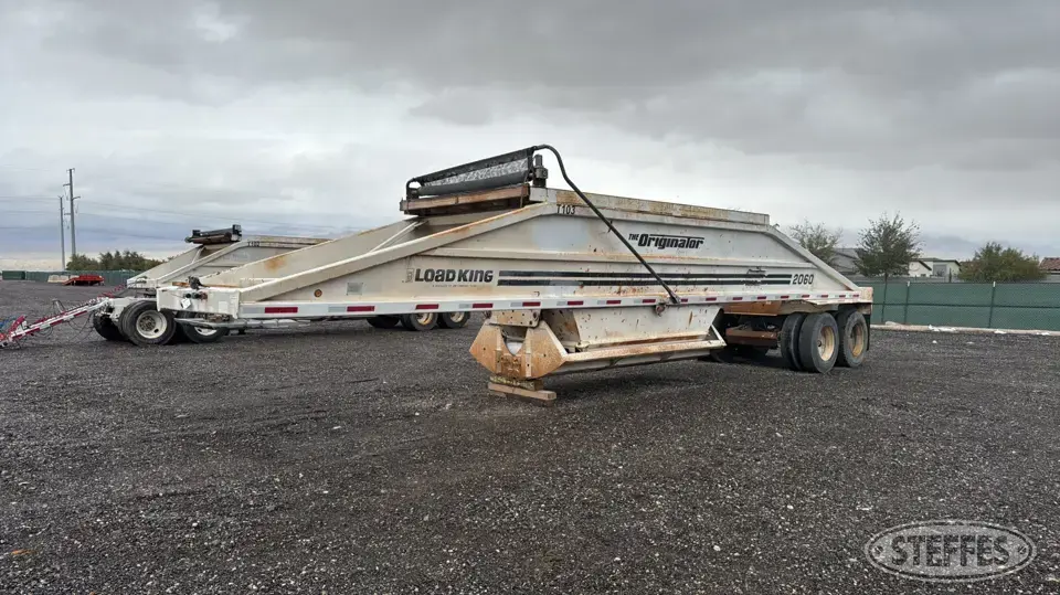 1997 Load King 2060-40-2 Belly Dump Trailer
