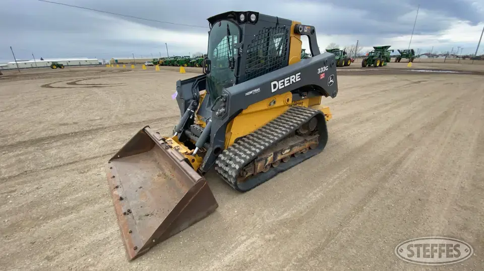 2018 John Deere 333G Tracked Skid Steer