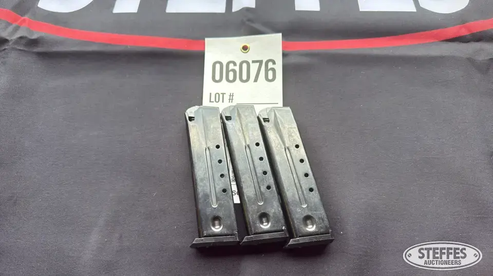(3) Ruger 9mm magazines Accessory