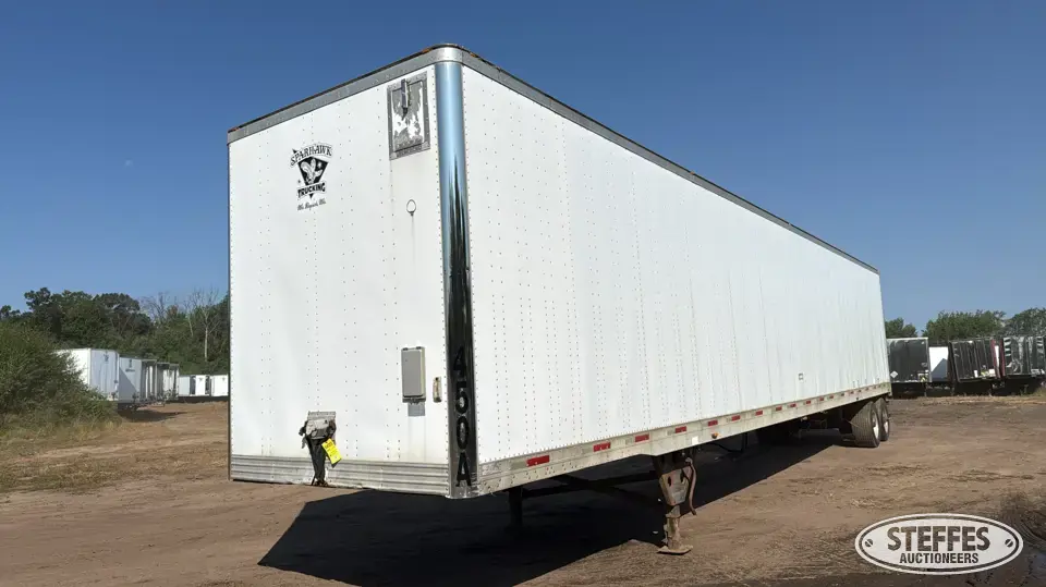 2007 Utility VS2DC Van Trailer