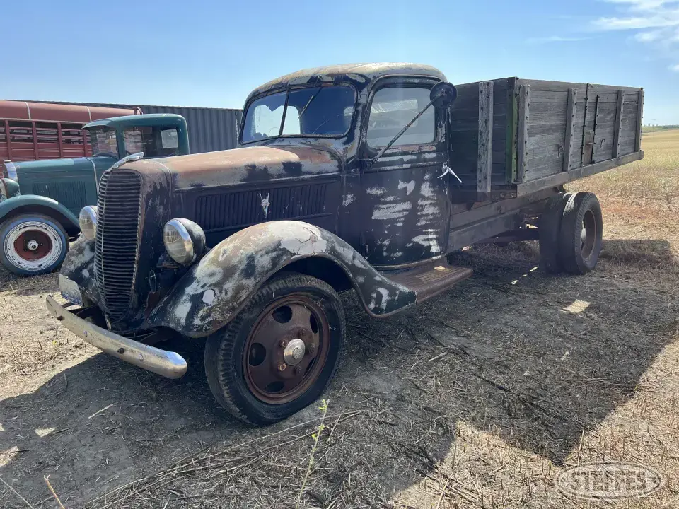 1937 Ford 85 Single Axle Boxed Truck