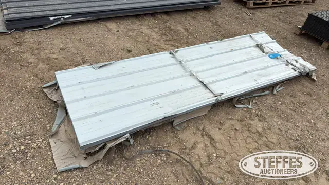 Corrugated steel sheets