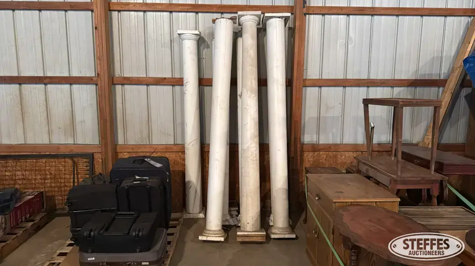 (7) Wood columns General Business Support Item