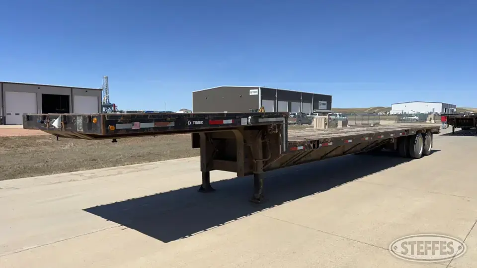 1988 Fontaine DFT-3-8048A Step Deck Trailer