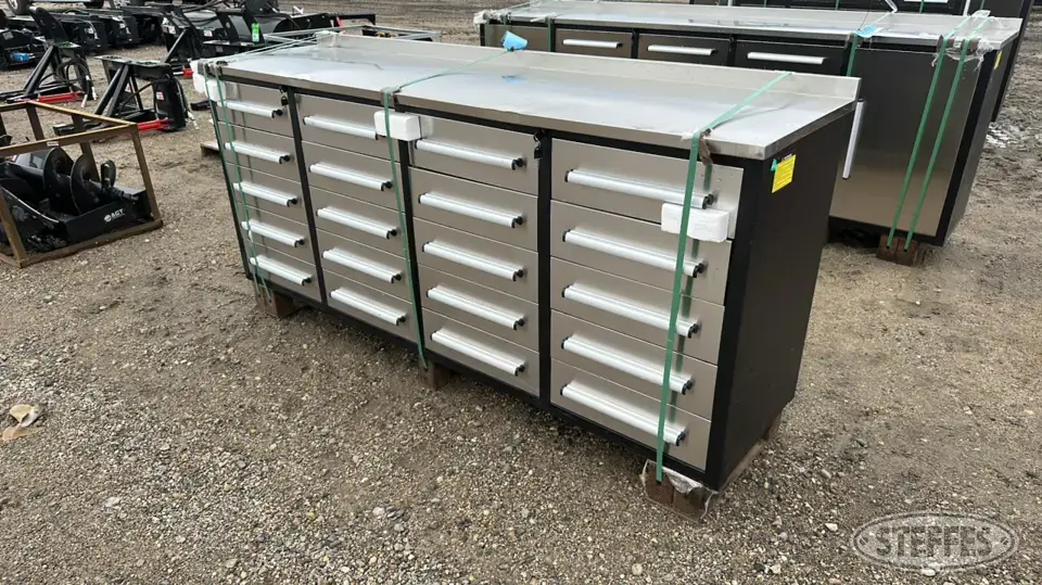 Steelman 7FT-20D-01B Storage and Bench