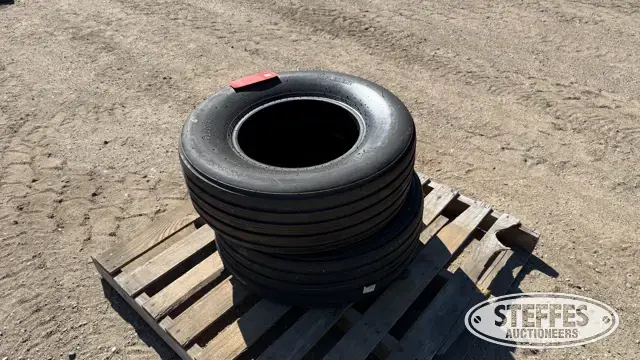 (2) Treadura 11L-15 implement tires