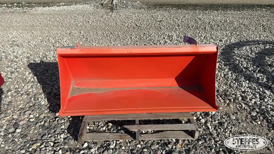 Kubota skid steer bucket