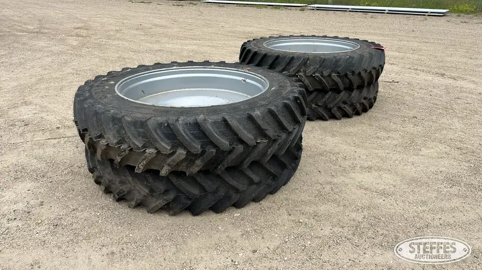 (4) Alliance VF380/90R46 tires Tractor-Implement Tire