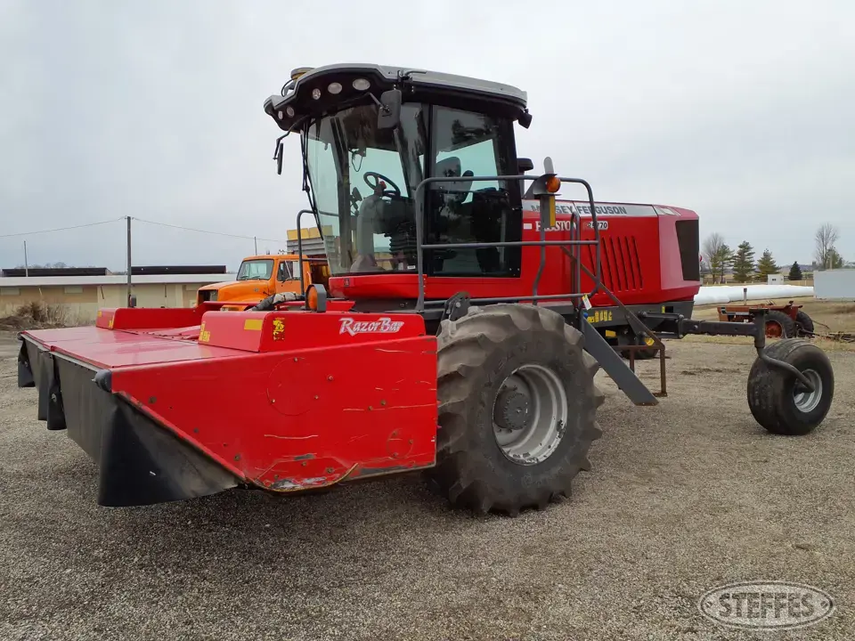 2012 Massey Ferguson WR 9770 Self-Propelled Windrower