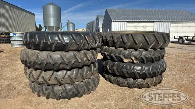 (8) 11.2-38 Irrigator tires