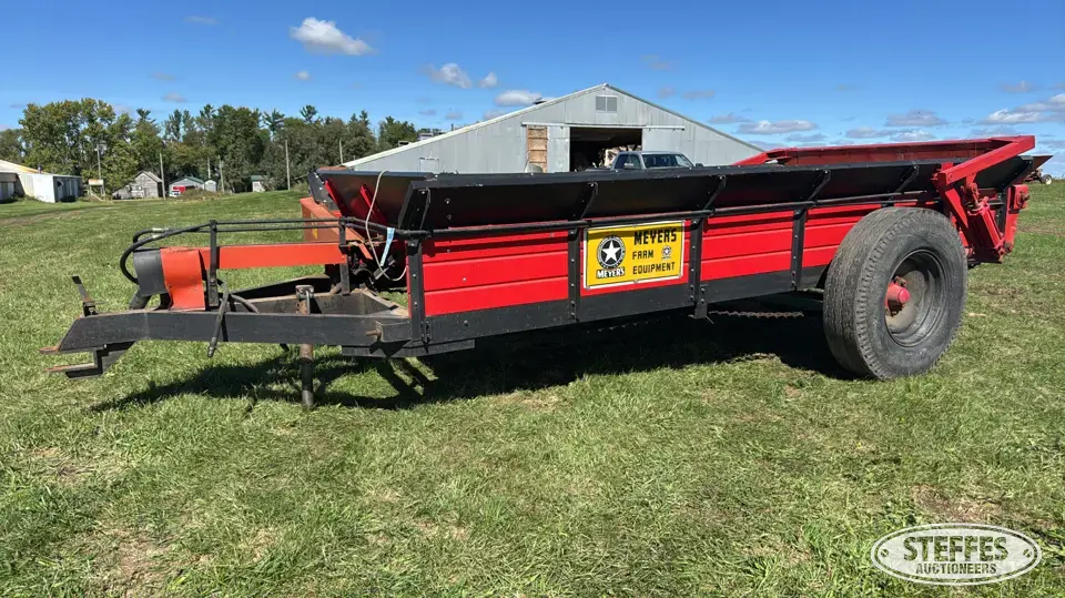 Meyer’s singe axle manure spreader Manure Application Equipment