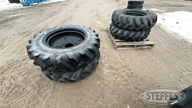(4) Titan 11.2-24 bar tires