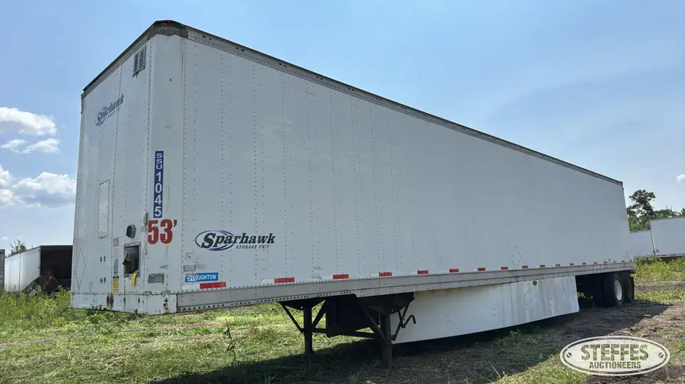 2007 Stoughton AVW-535T-S-C-AR Van Trailer