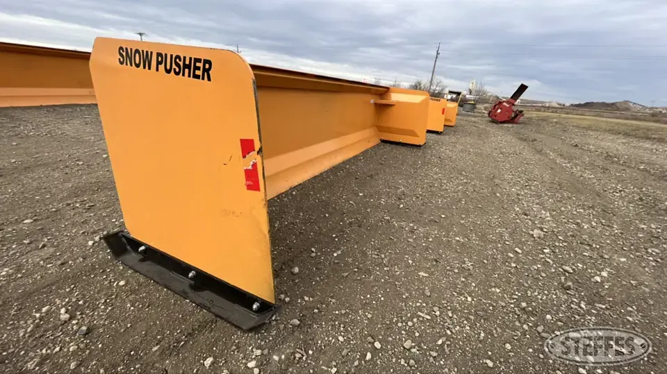 2023 Industrias America SP12 Skid Steer Snow Pushers and Snowblower