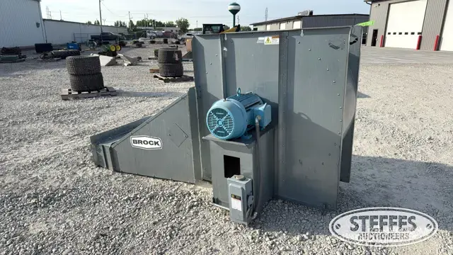 Brock centrifugal bin fan