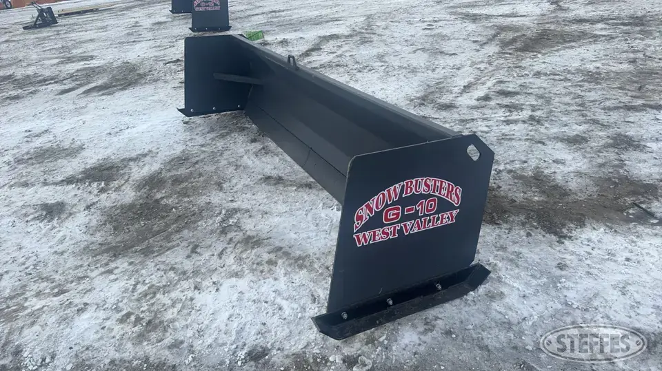 2024 Industrias America G10 Skid Steer Snow Pushers and Snowblower