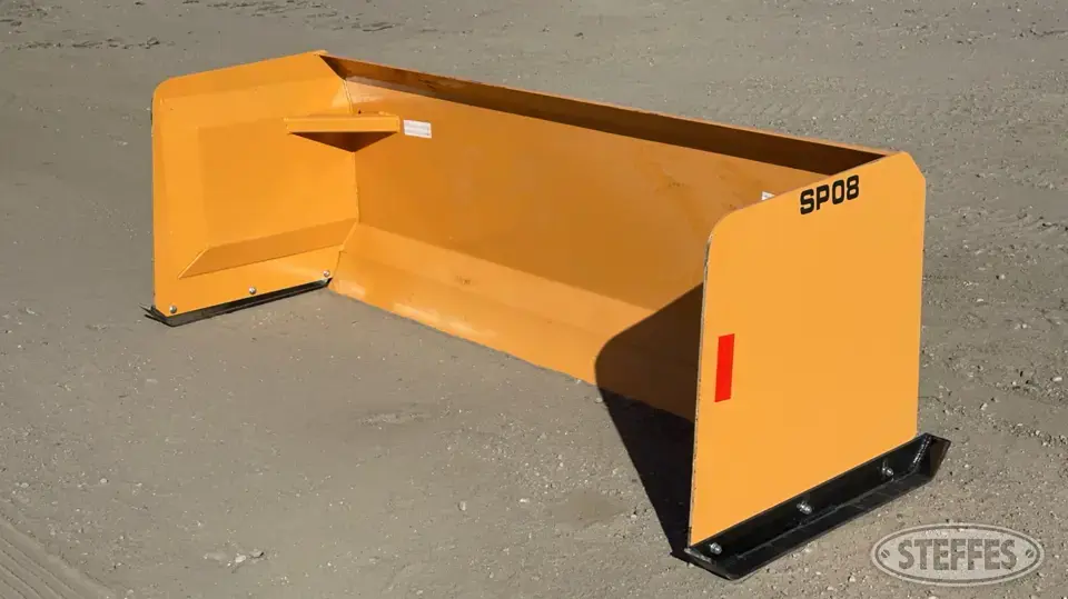 2024 Industrias America SP08 Skid Steer Snow Pushers and Snowblower