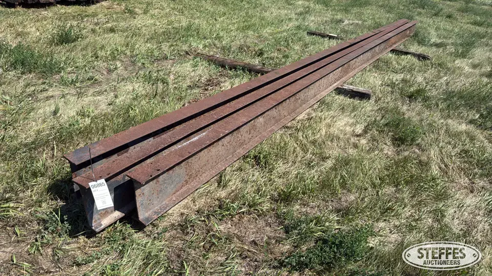 (3) I-beams Farm Support Item